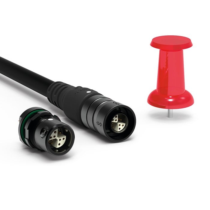 Small, smaller, smallest: new ultra-miniature connector in Fischer MiniMaxTM Series